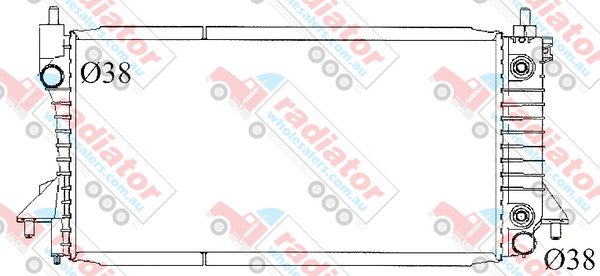 RW017210A Radiator